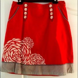 Anthropologie Floreat Skirt